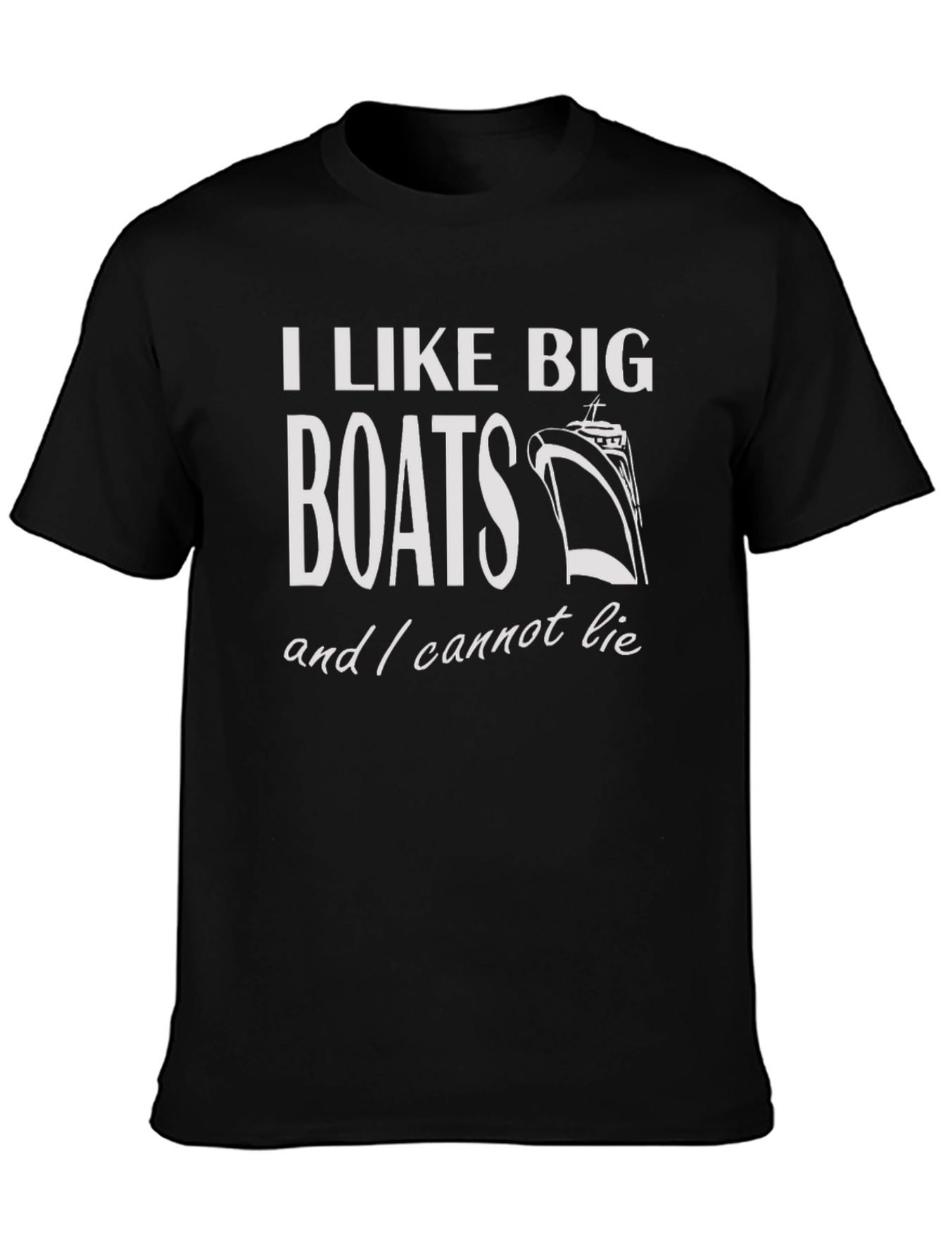 I Like Big Boats T-Shirt - Humorous Nautical Tee