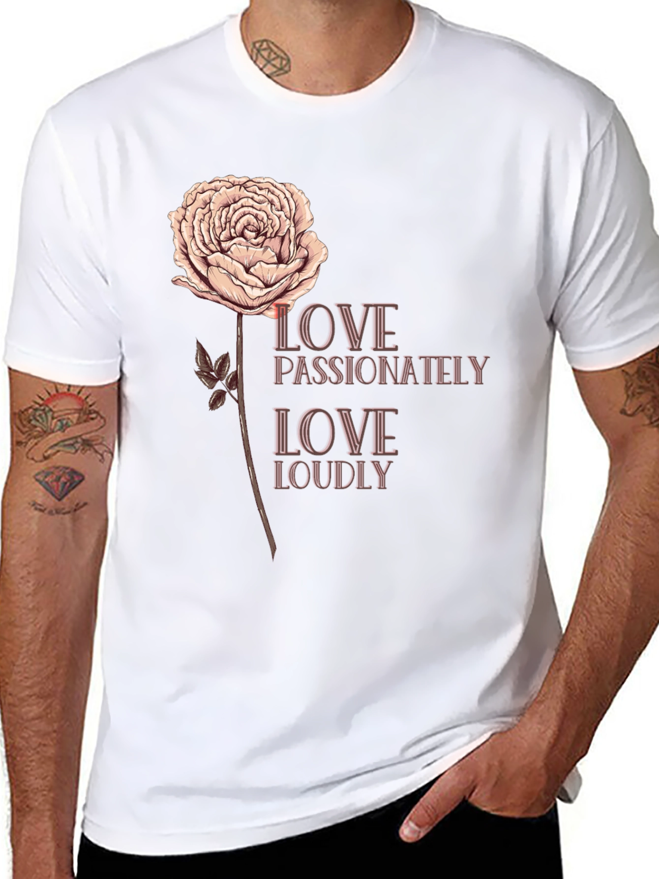 Love Passionately Graphic Tee