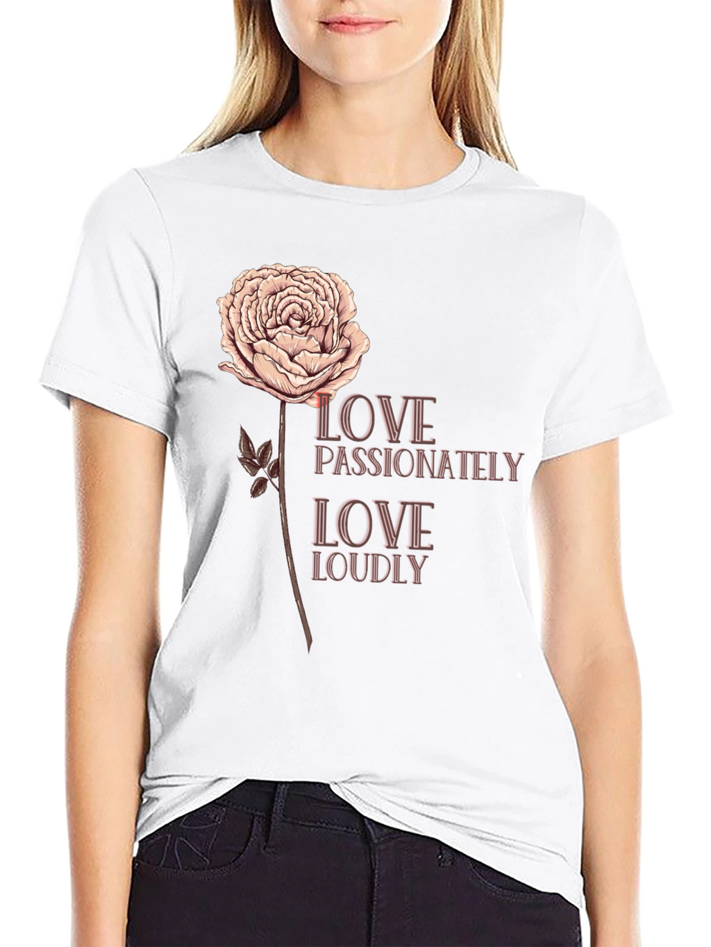 Love Passionately Graphic Tee