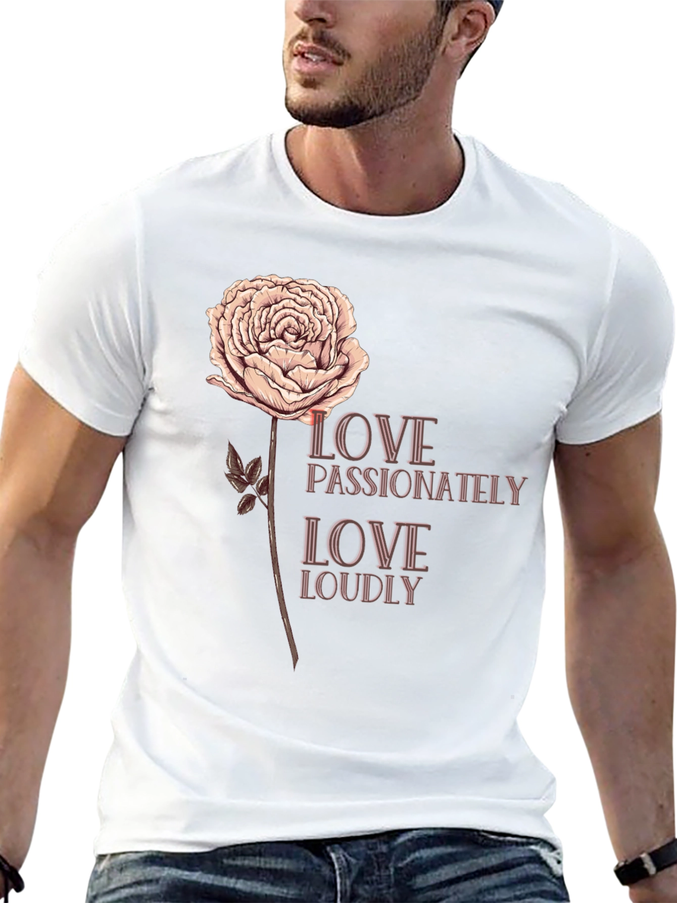 Love Passionately Graphic Tee