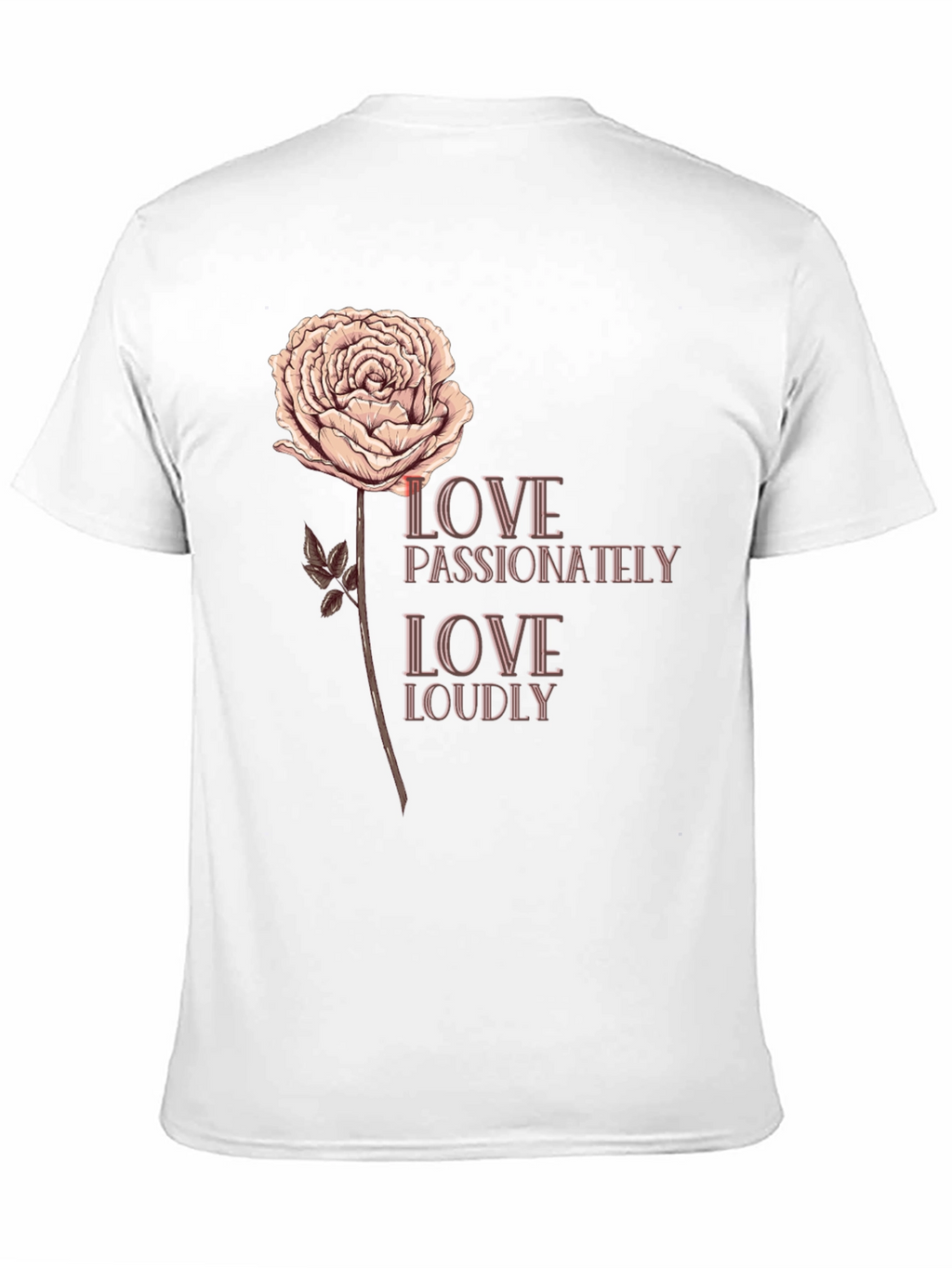 Love Passionately Graphic Tee