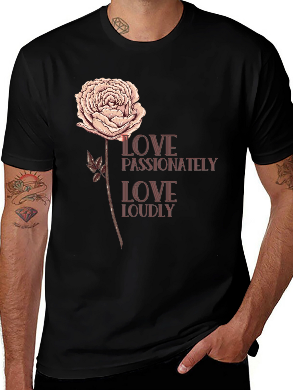 Love Passionately Graphic Tee