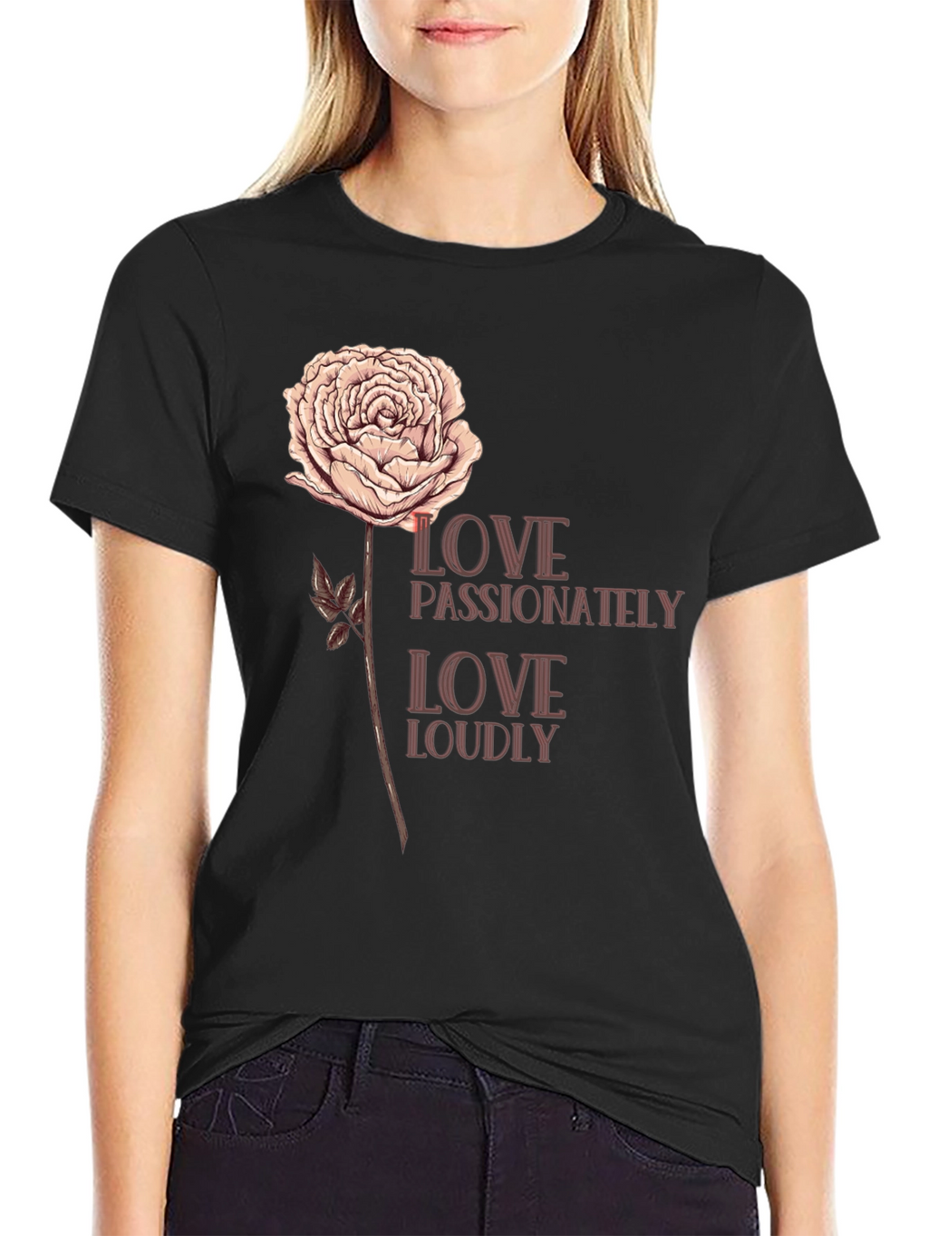 Love Passionately Graphic Tee