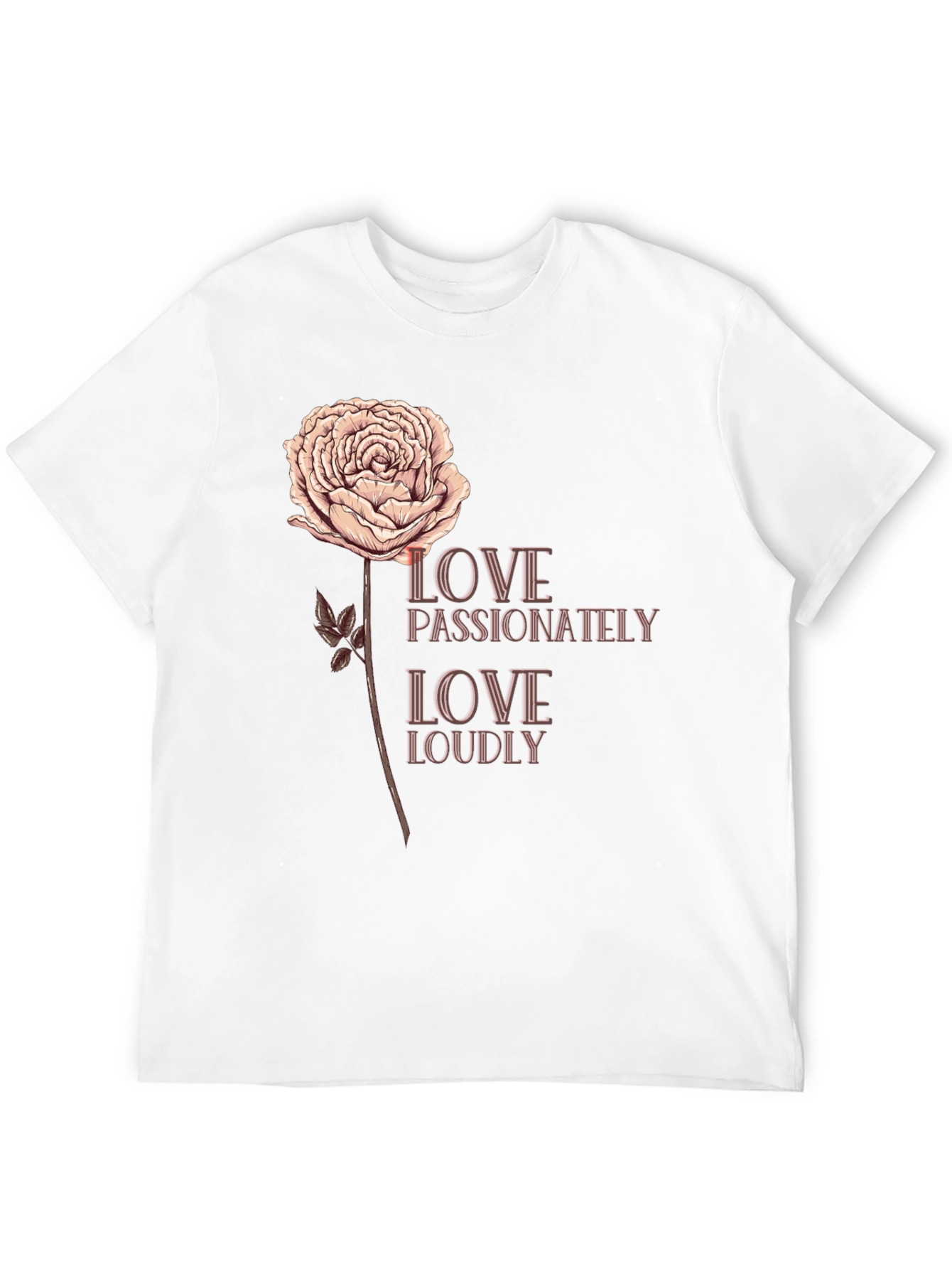 Love Passionately Graphic Tee