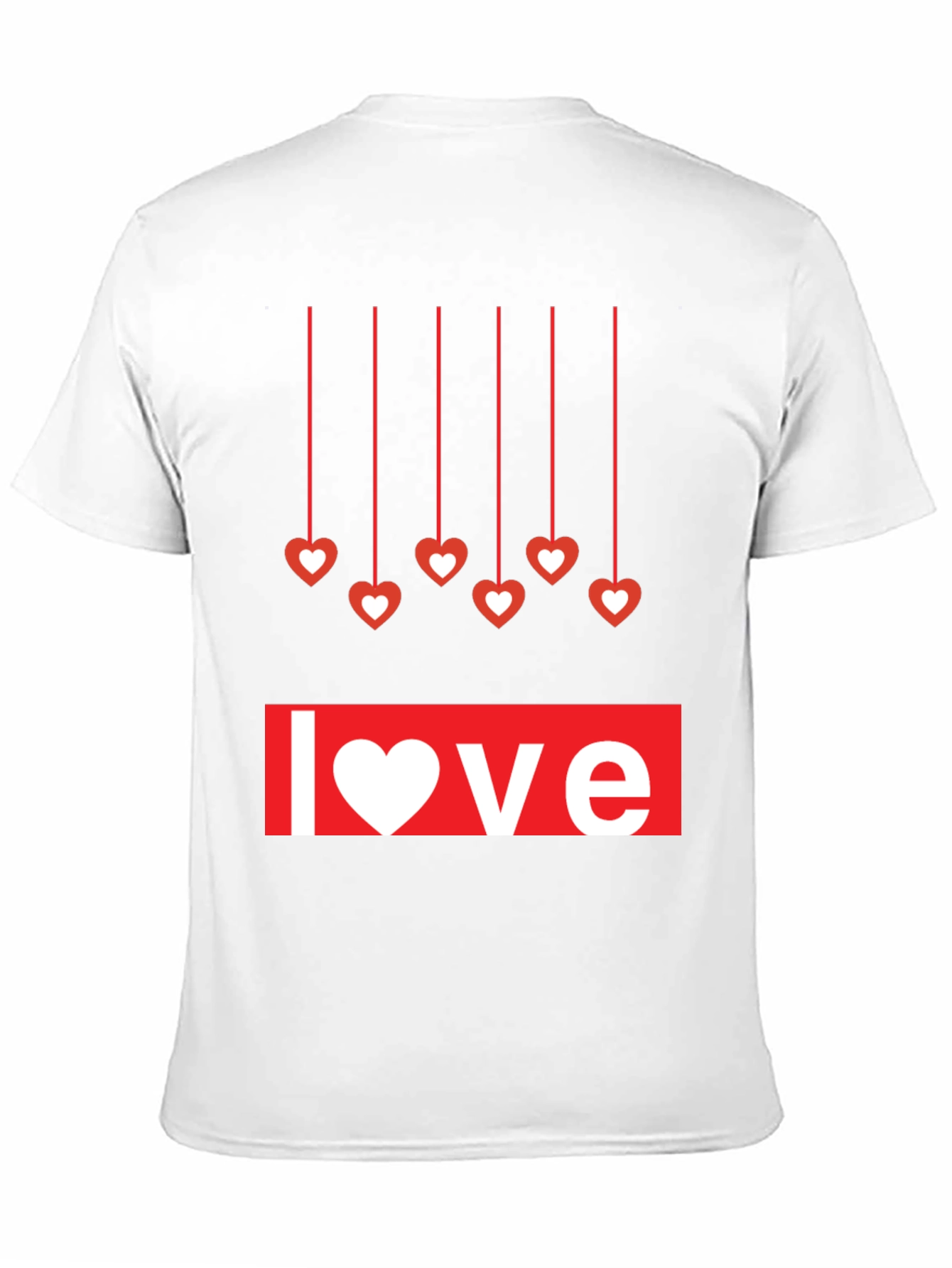 Love Heart Hanging T-Shirt
