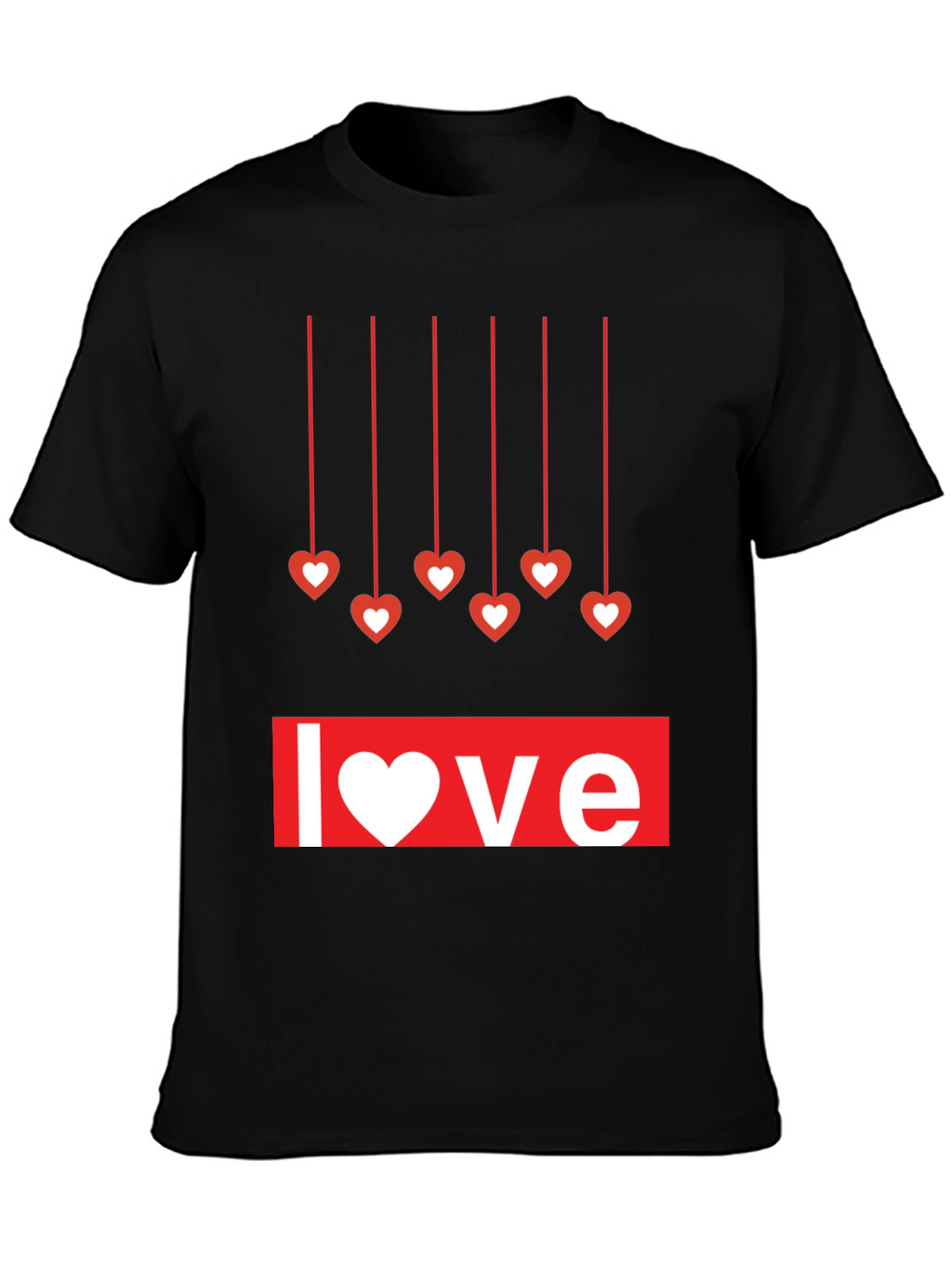 Love Heart Hanging T-Shirt