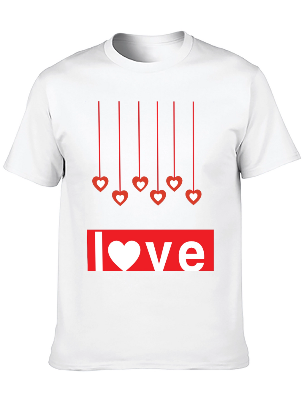 Love Heart Hanging T-Shirt