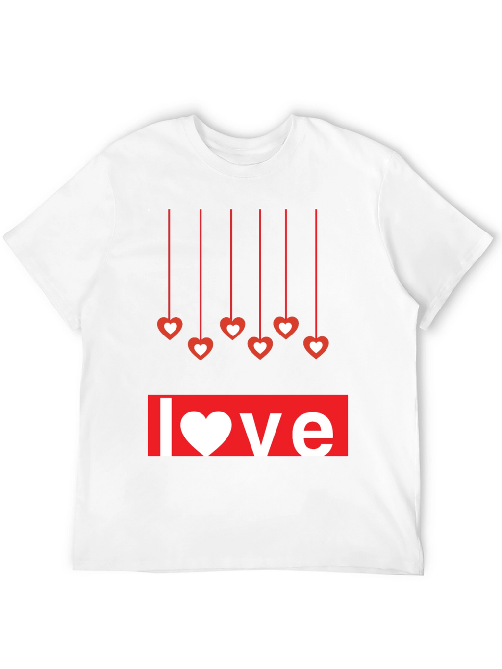 Love Heart Hanging T-Shirt