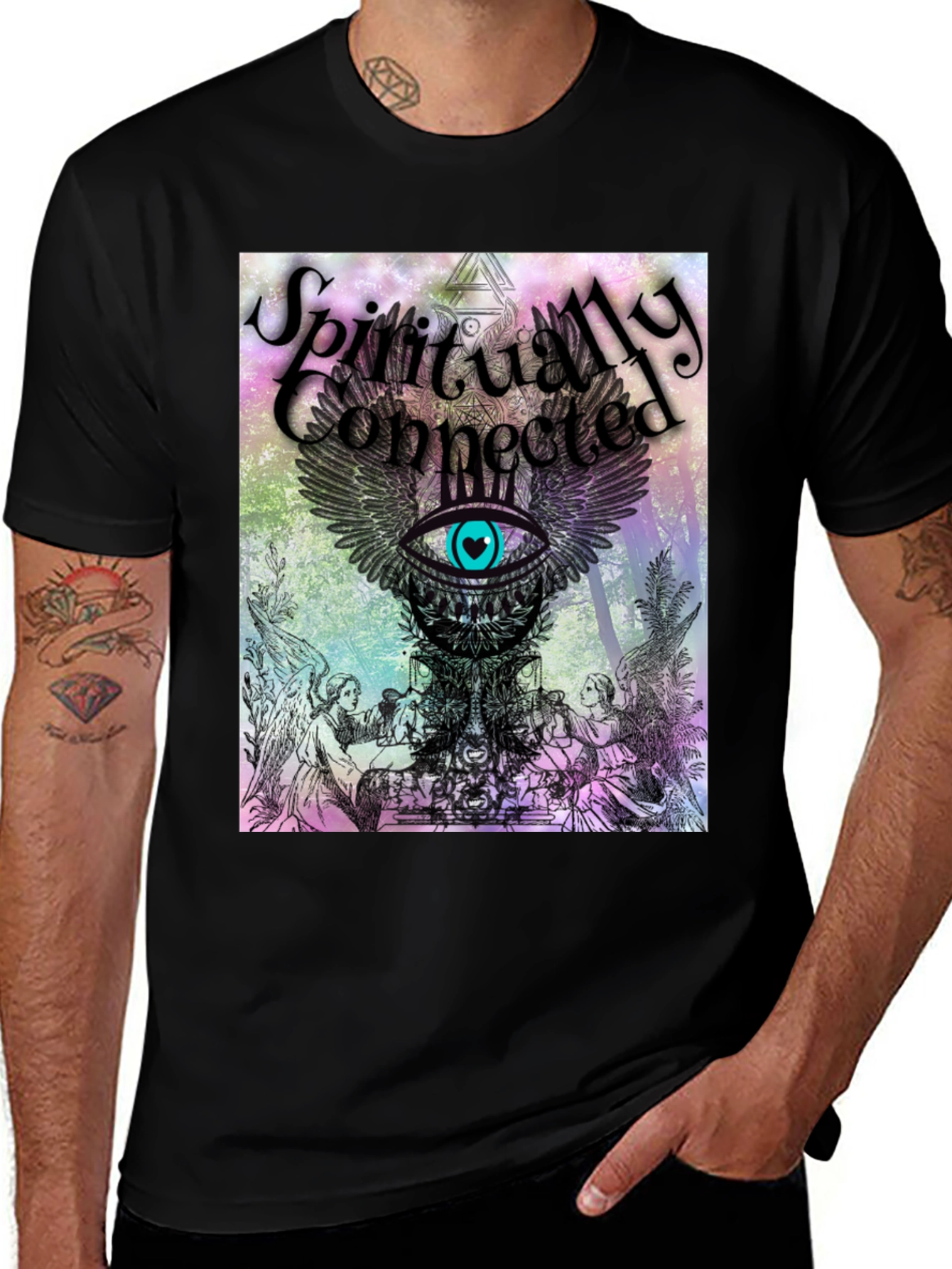 Spiritually Connected Graphic T-Shirt