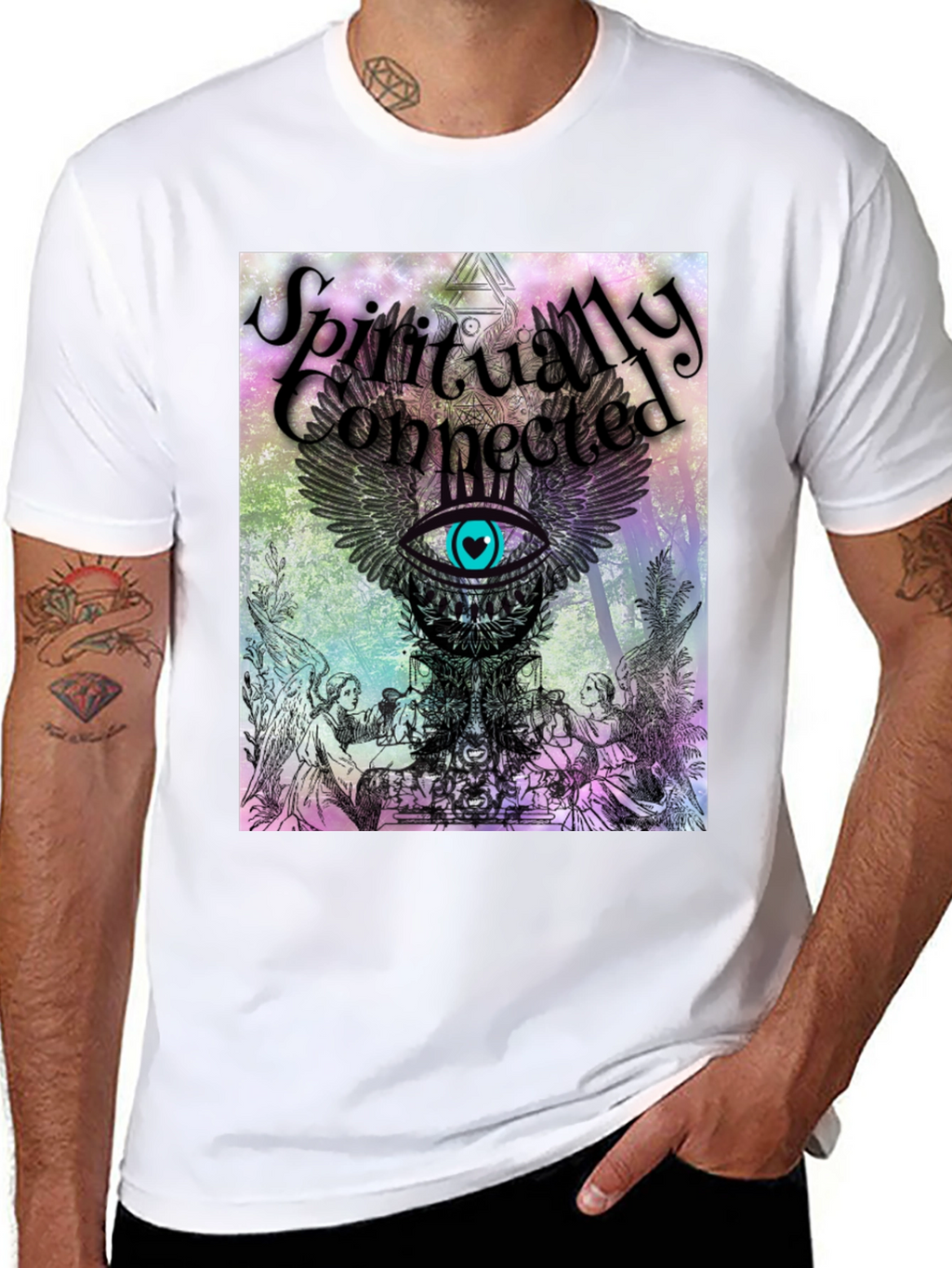 Spiritually Connected Graphic T-Shirt