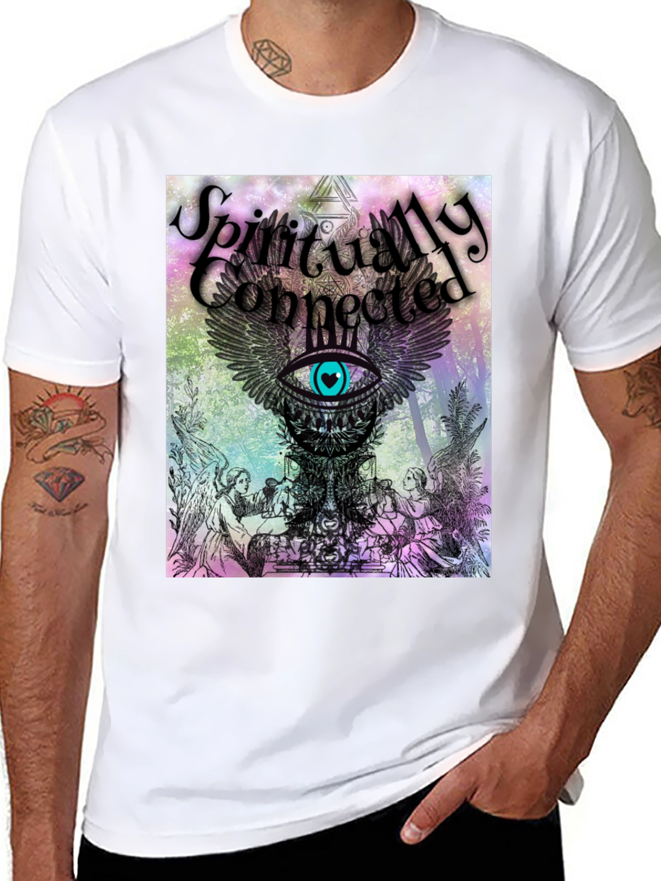 Spiritually Connected Graphic T-Shirt