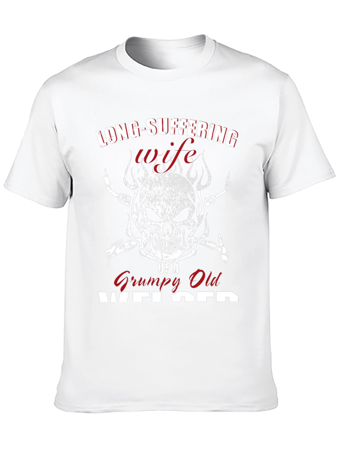 Long-Suffering Wife Welder Graphic Tee