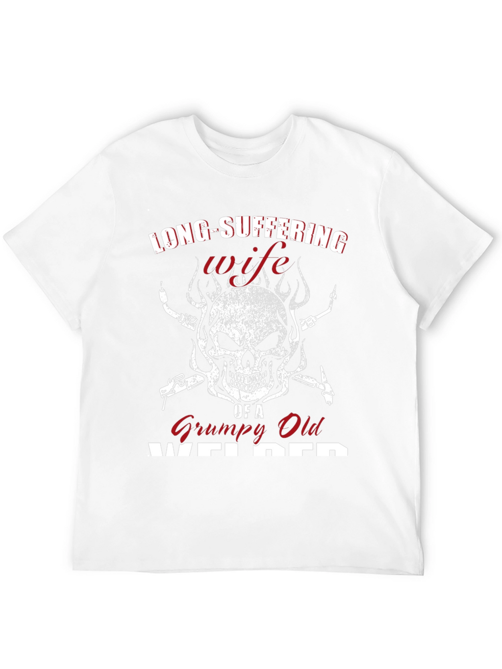 Long-Suffering Wife Welder Graphic Tee