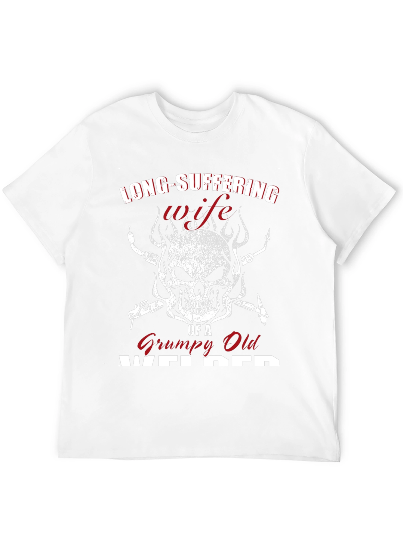 Long-Suffering Wife Welder Graphic Tee