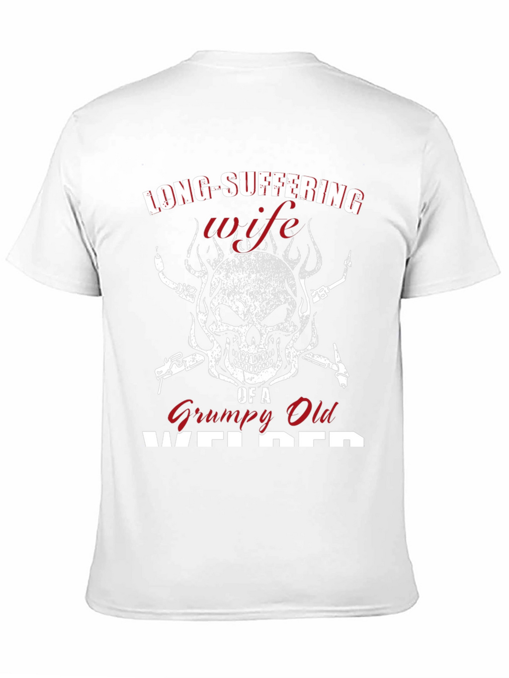 Long-Suffering Wife Welder Graphic Tee