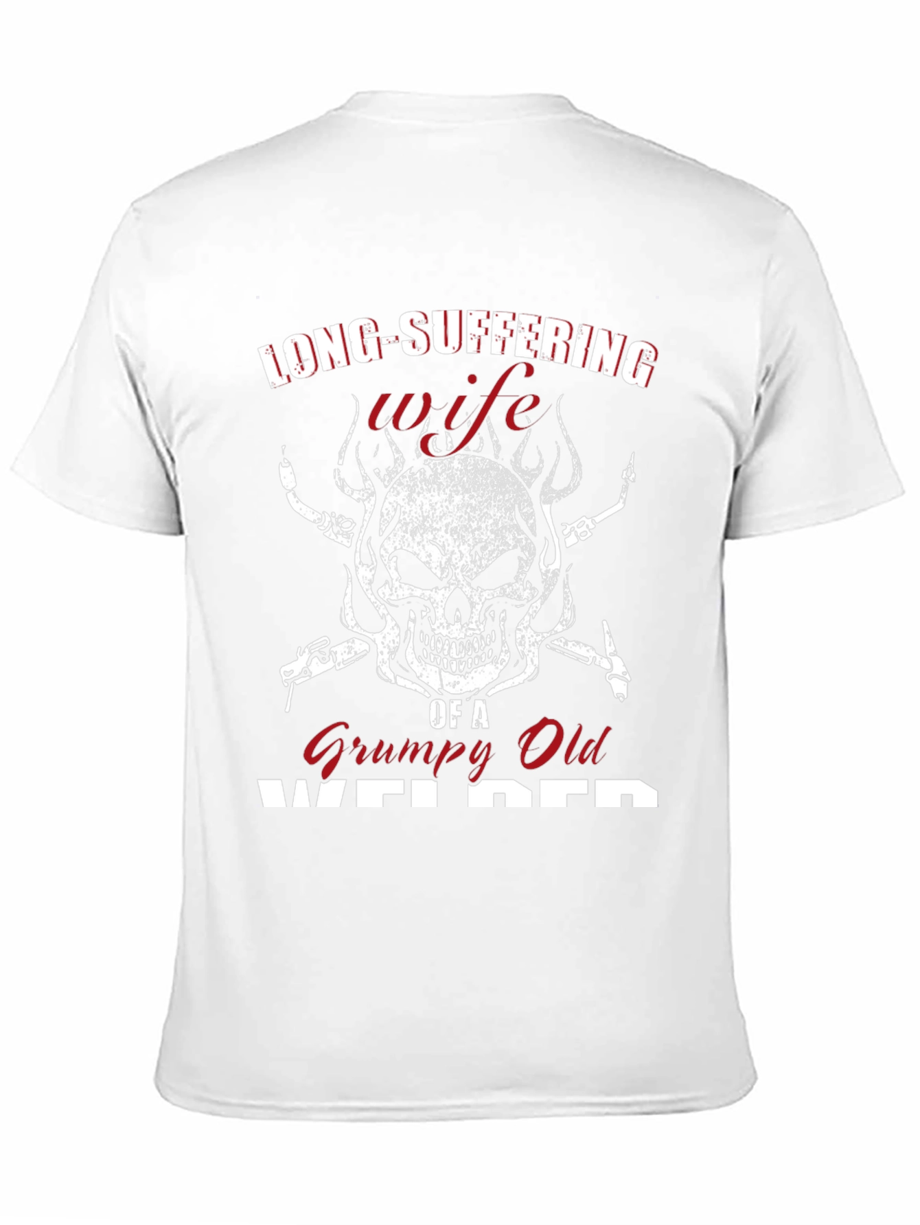 Long-Suffering Wife Welder Graphic Tee