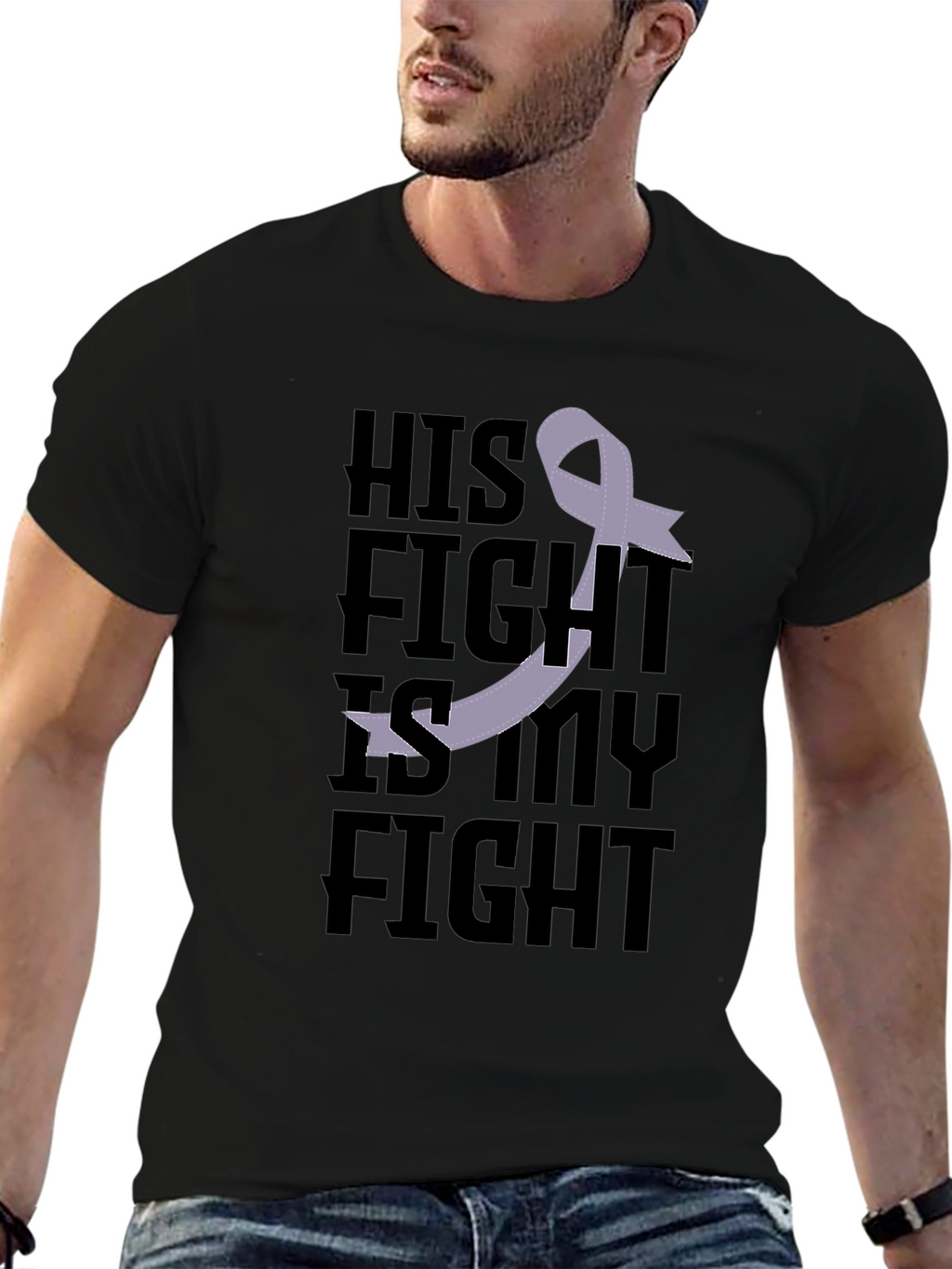 His Fight is My Fight Awareness T-Shirt