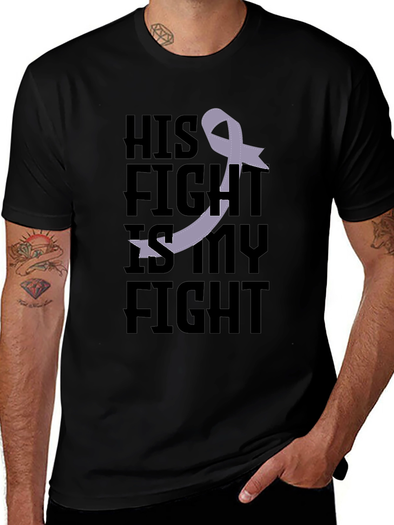 His Fight is My Fight Awareness T-Shirt