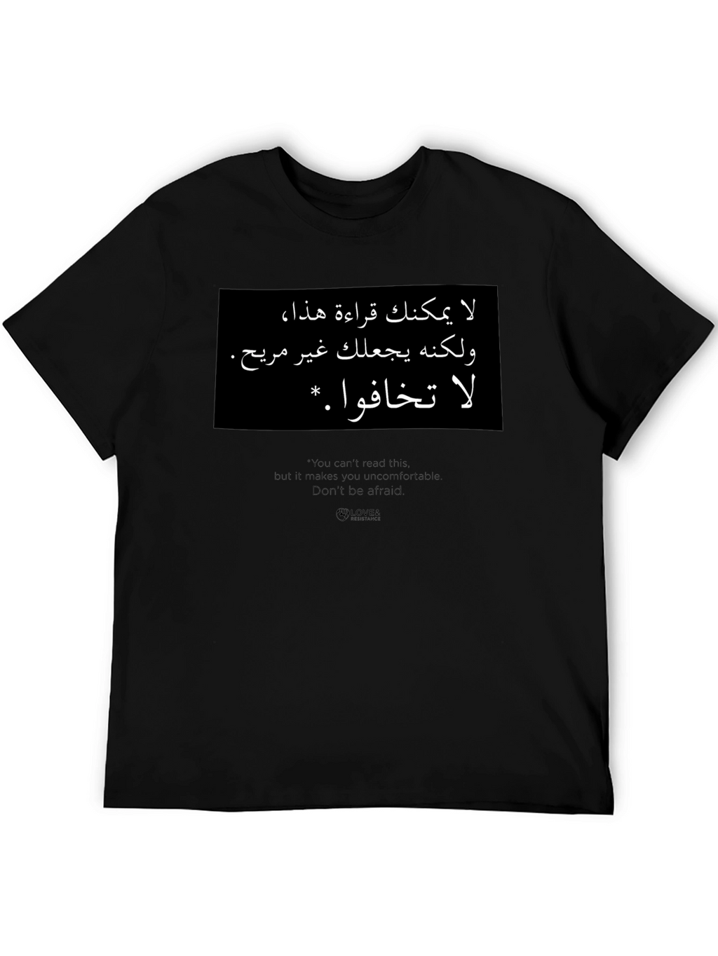 Arabic Text Graphic T-Shirt