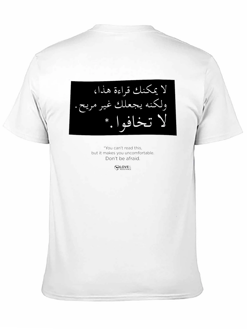 Arabic Text Graphic T-Shirt