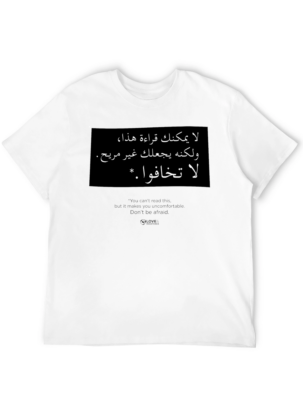 Arabic Text Graphic T-Shirt