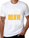 Dream Believe Succeed Graphic Tee