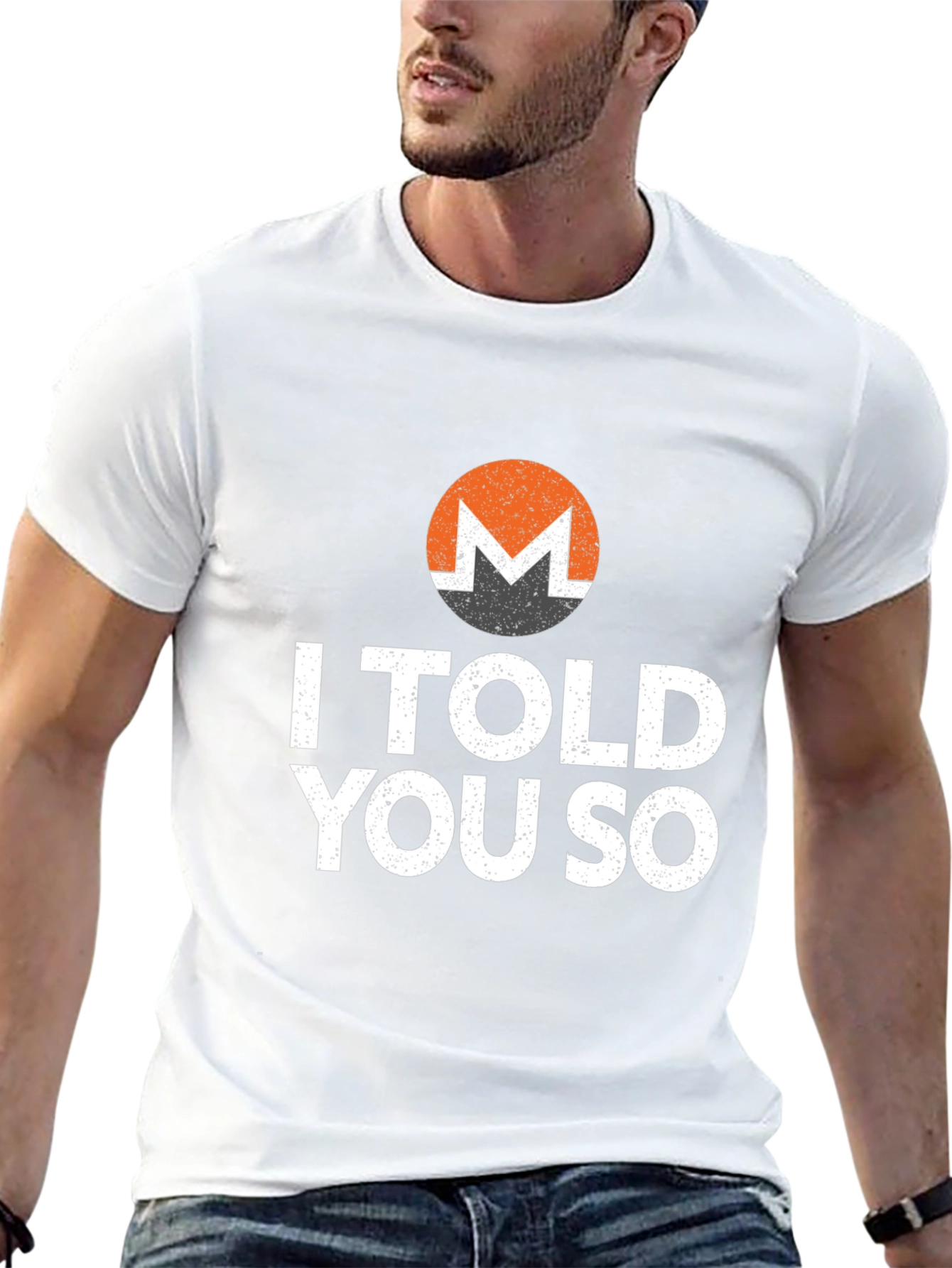 Monero Crypto T-Shirt - I Told You So Design
