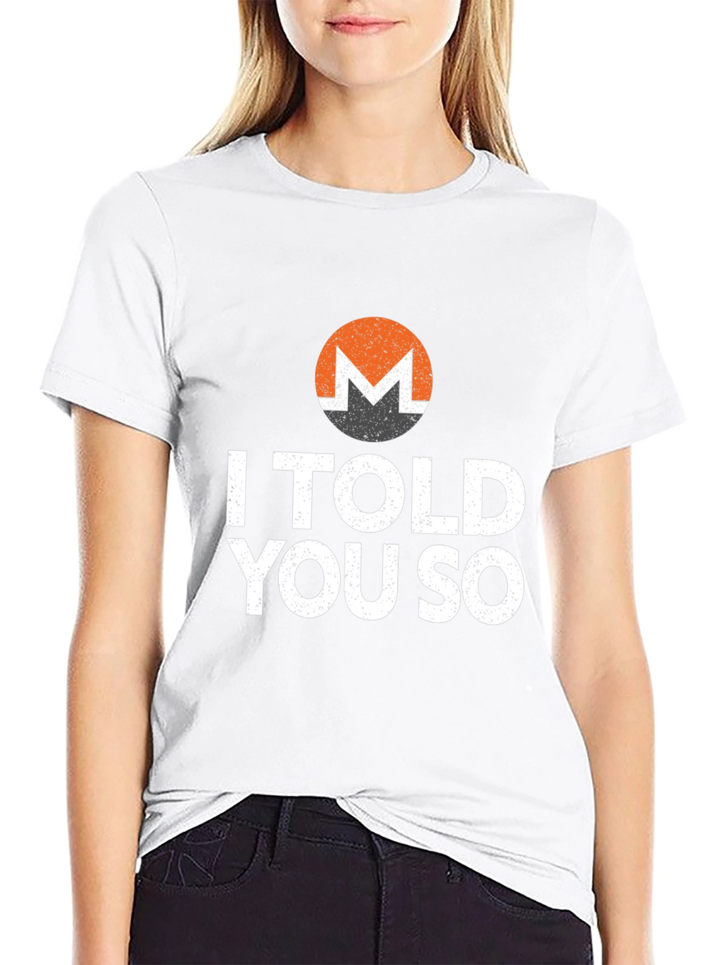 Monero Crypto T-Shirt - I Told You So Design