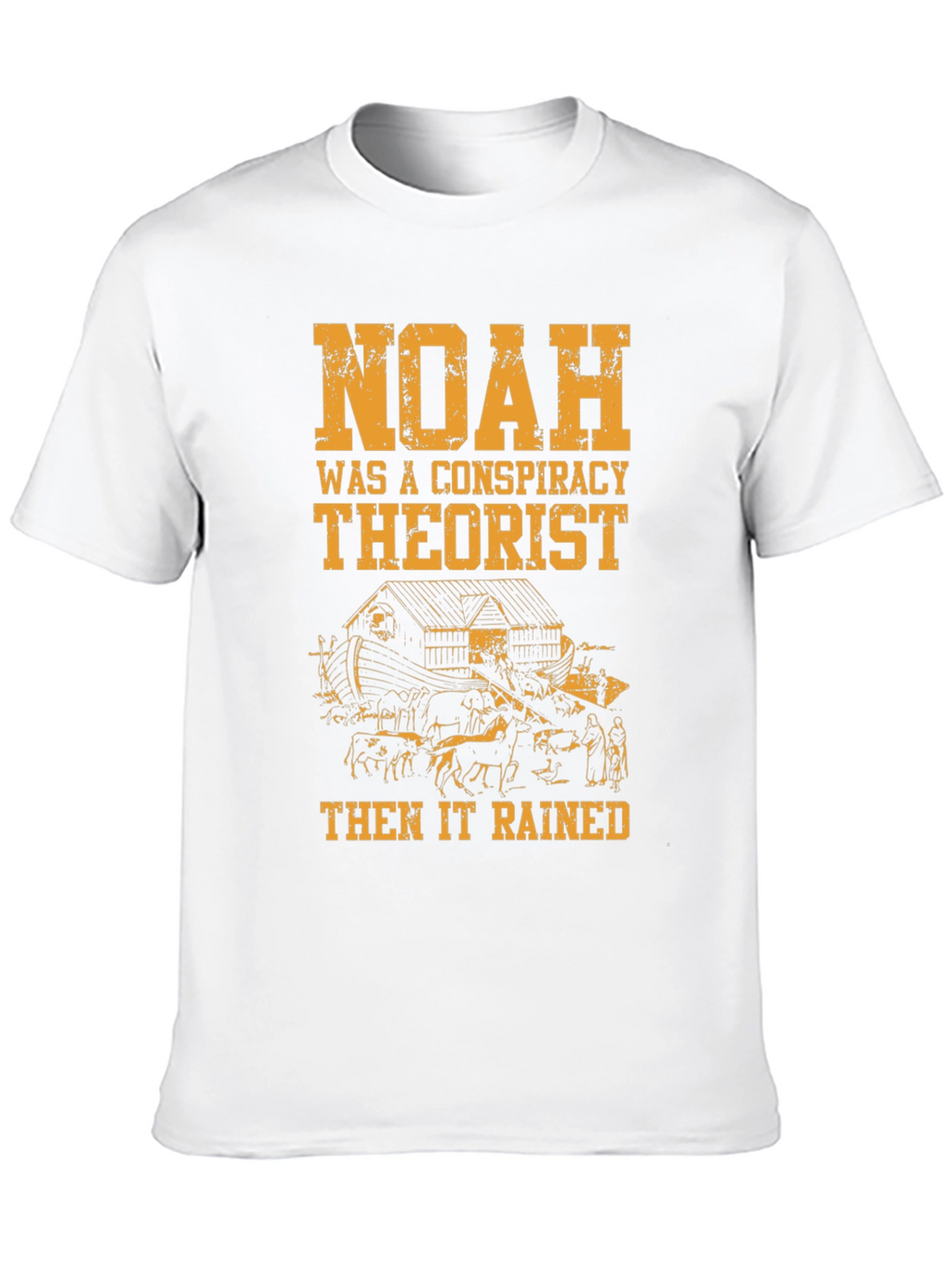 Noah Conspiracy Theorist Black Cotton Tee