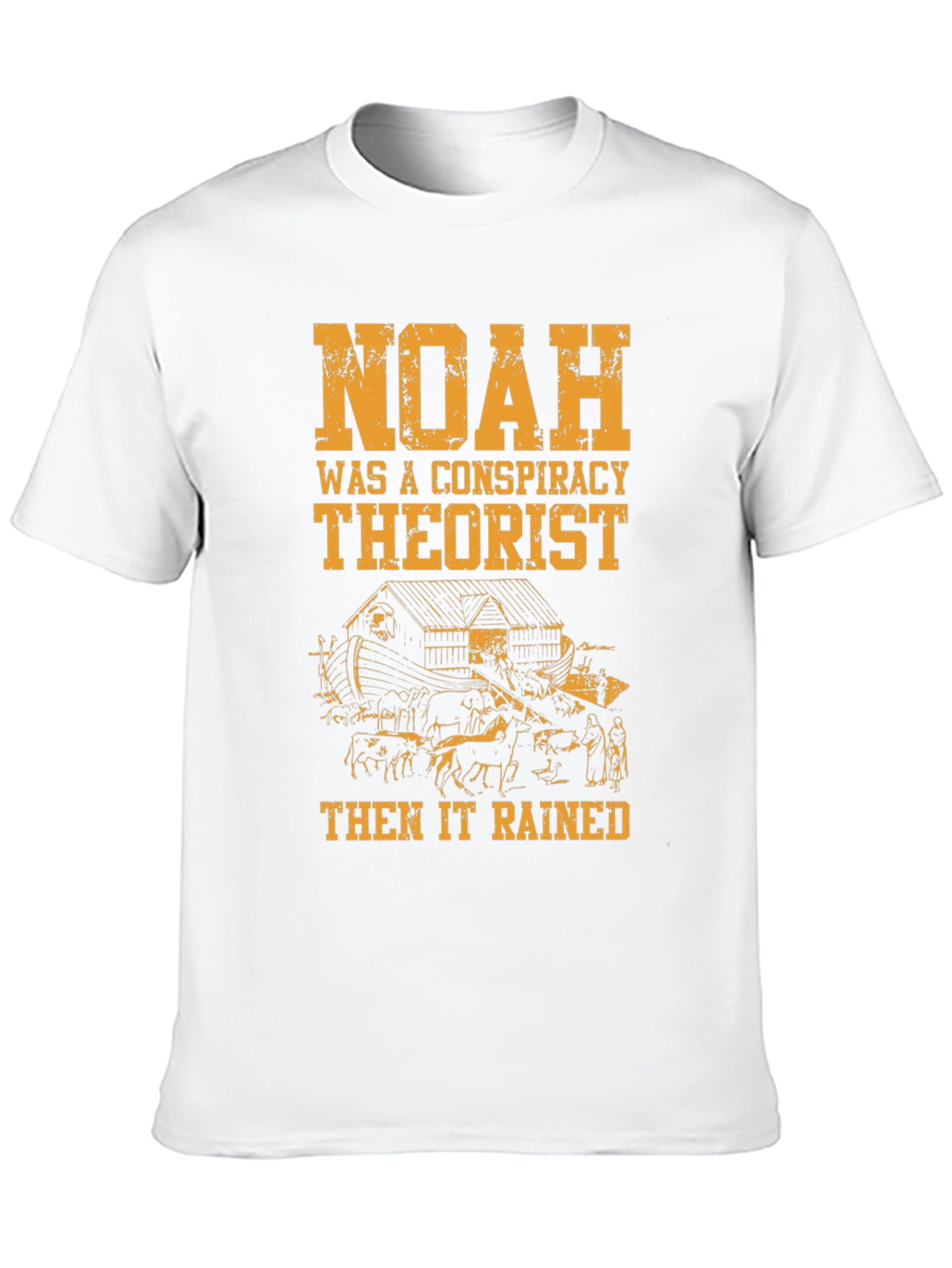 Noah Conspiracy Theorist Black Cotton Tee