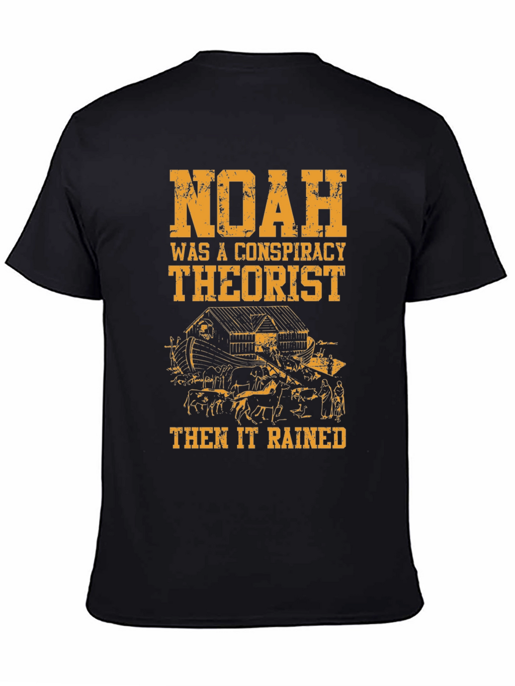 Noah Conspiracy Theorist Black Cotton Tee
