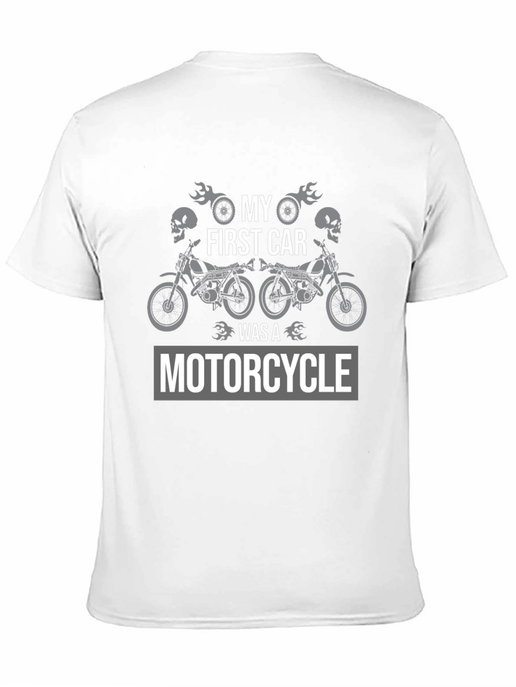 My First Car Motorcycle Graphic Tee