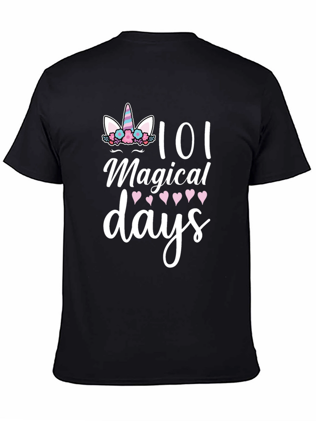 101 Magical Days Unicorn Graphic Tee