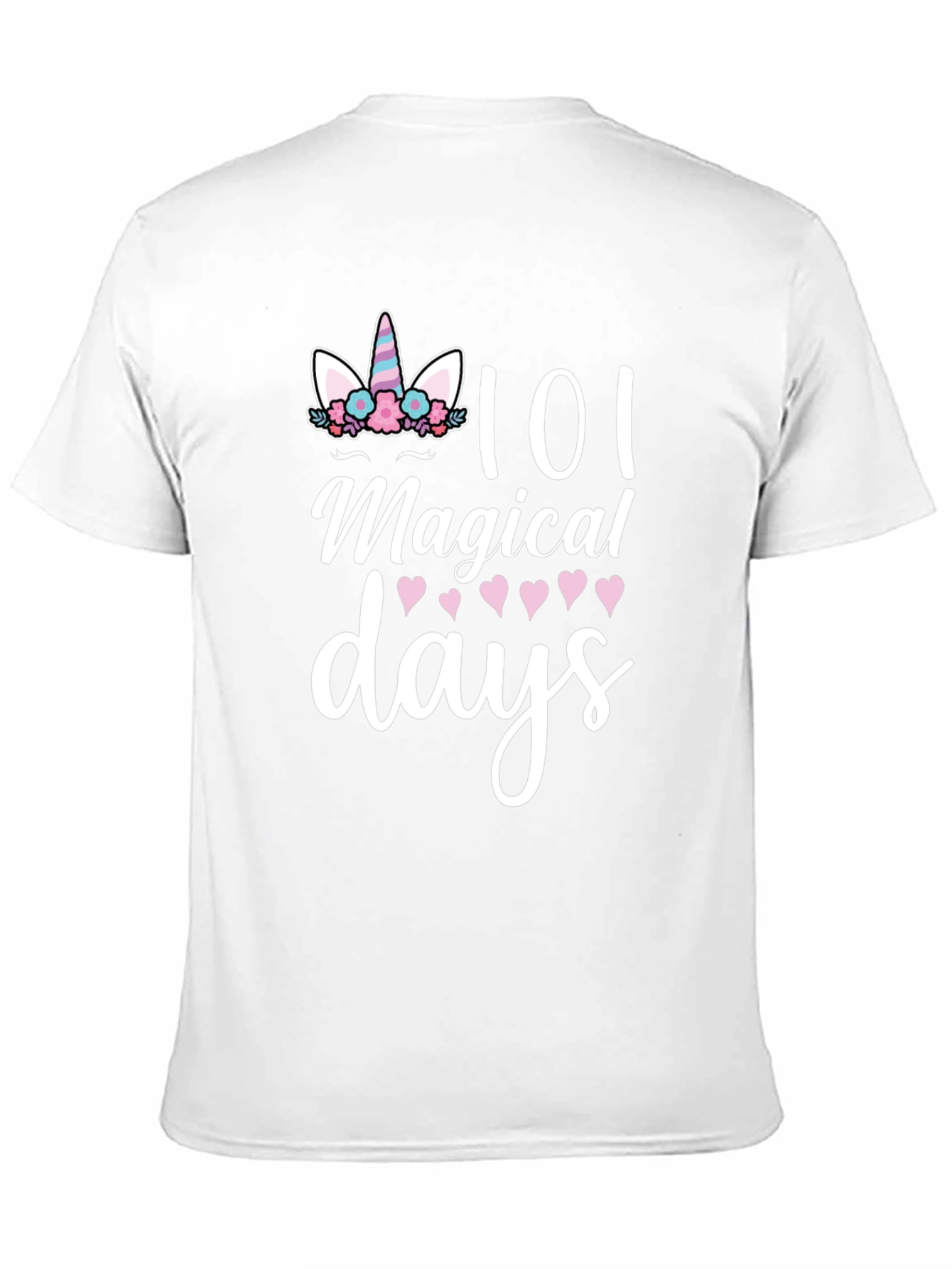 101 Magical Days Unicorn Graphic Tee