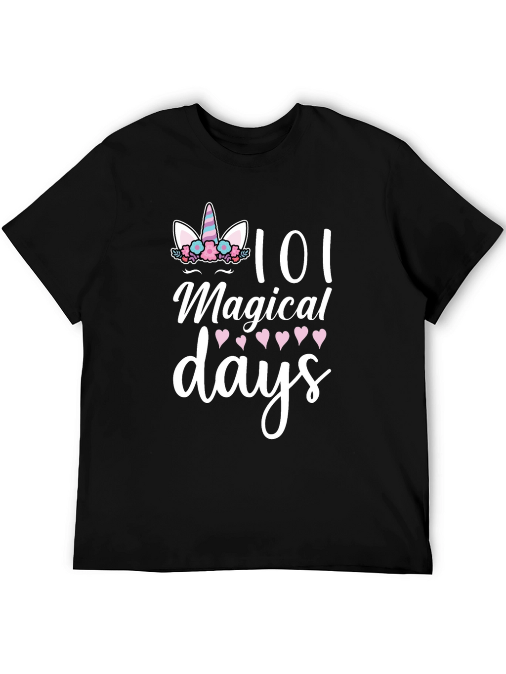 101 Magical Days Unicorn Graphic Tee