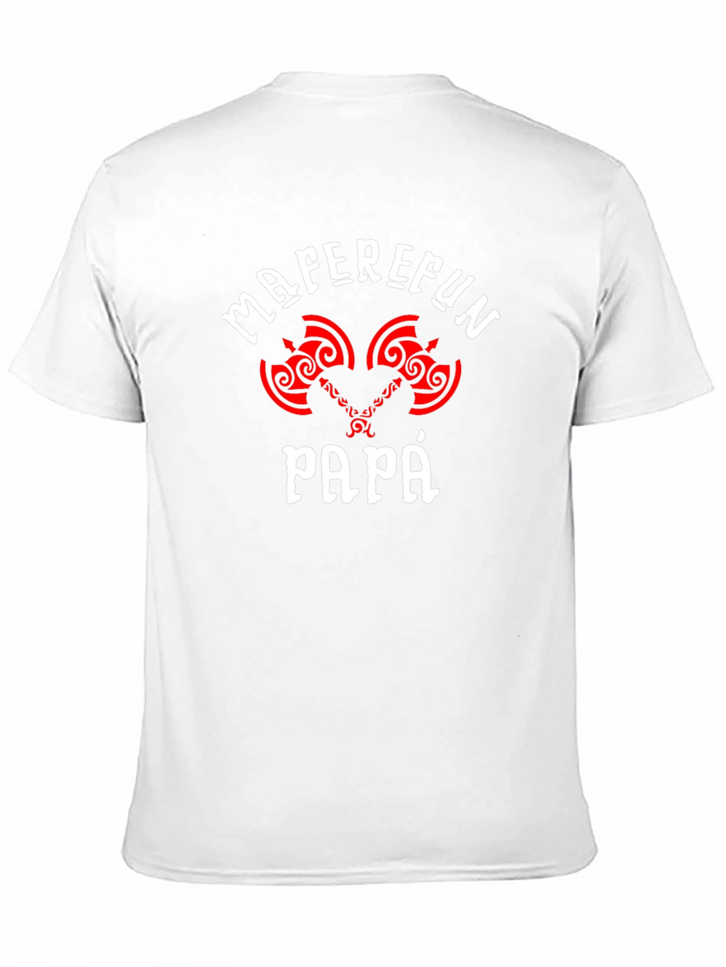 Maferfun Papa T-Shirt - Axe Graphic Tee