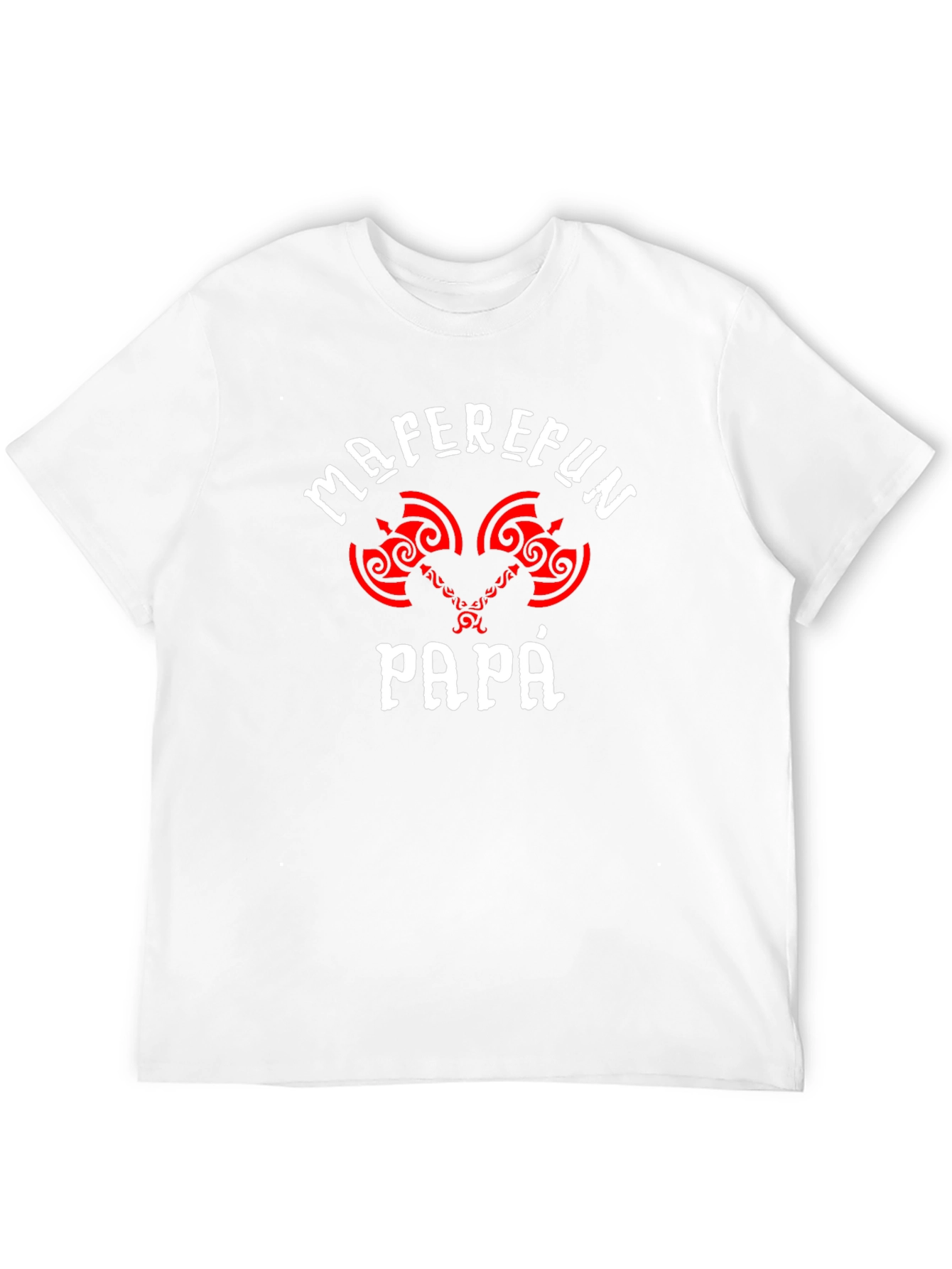 Maferfun Papa T-Shirt - Axe Graphic Tee