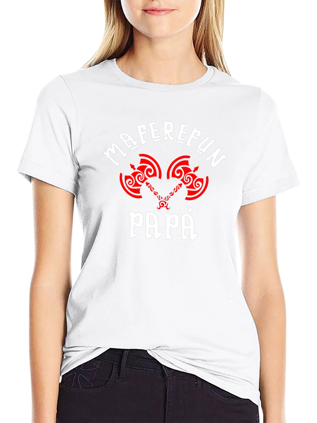 Maferfun Papa T-Shirt - Axe Graphic Tee