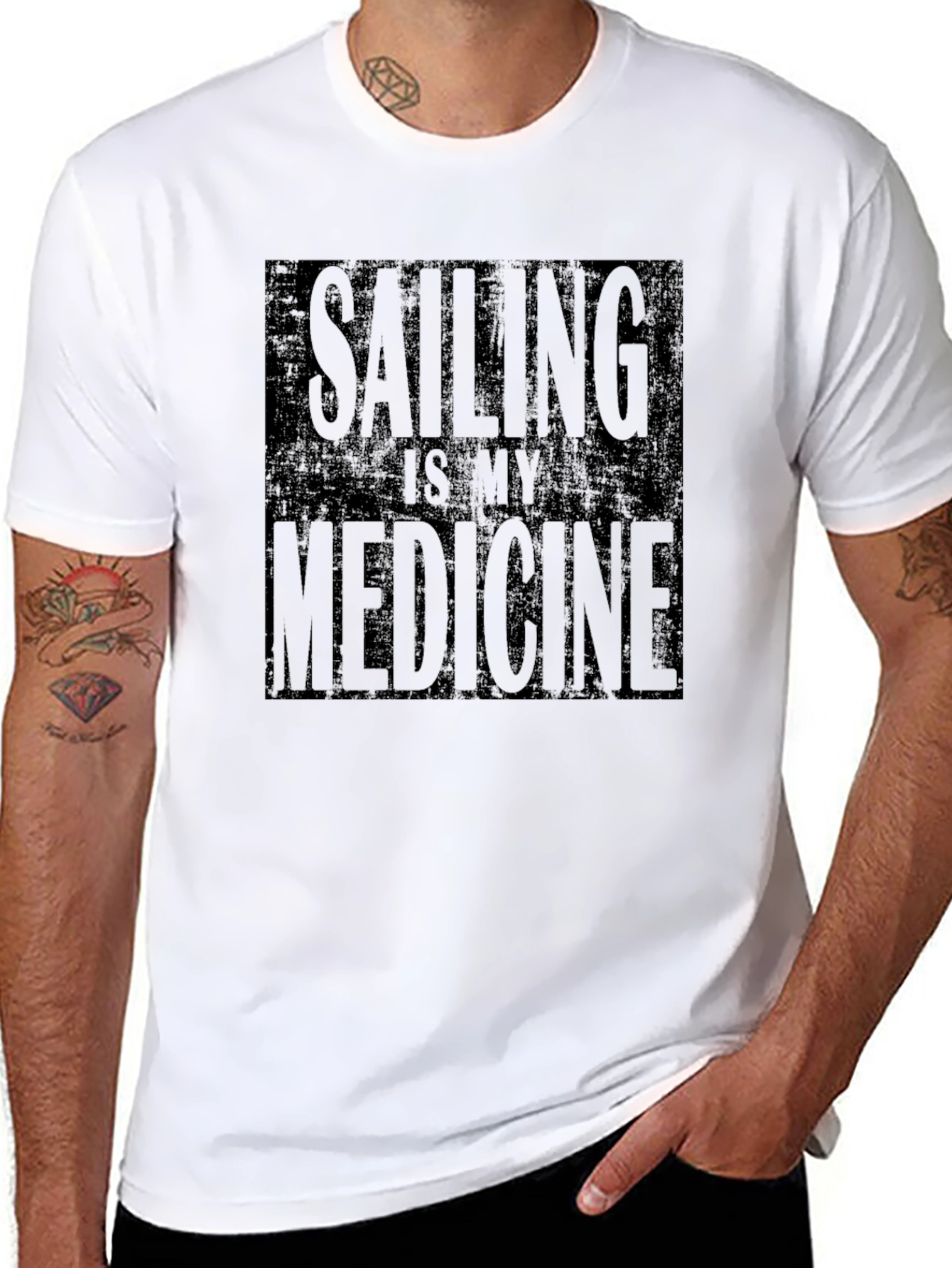 Sailing is My Medicine - Graphic T-Shirt