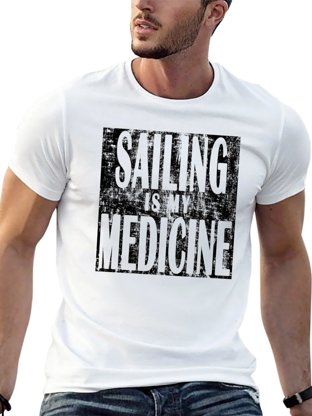 Sailing is My Medicine - Graphic T-Shirt