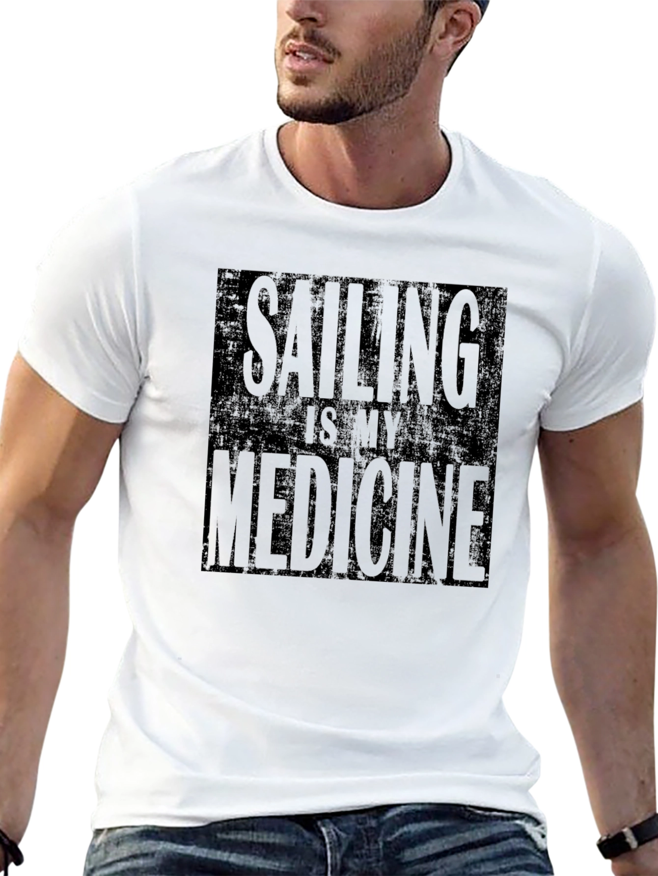 Sailing is My Medicine - Graphic T-Shirt