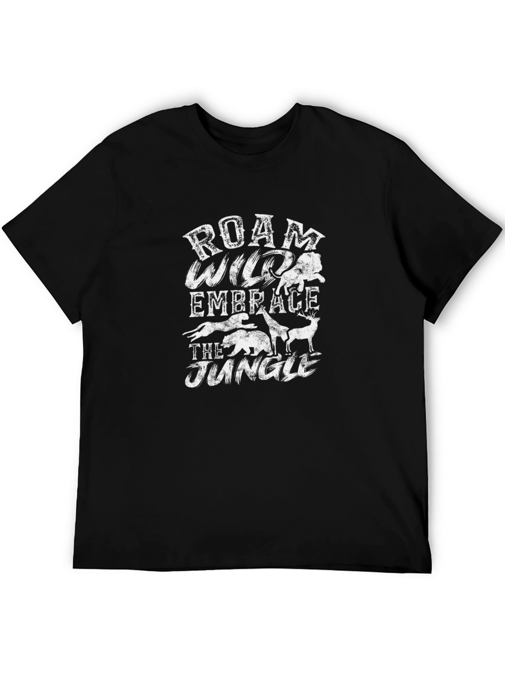 Roam Wild Embrace Jungle Graphic T-Shirt
