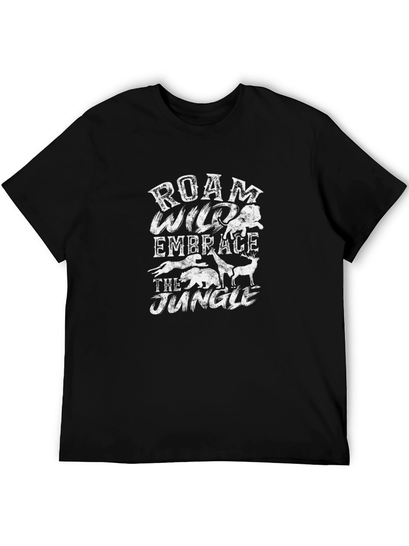 Roam Wild Embrace Jungle Graphic T-Shirt