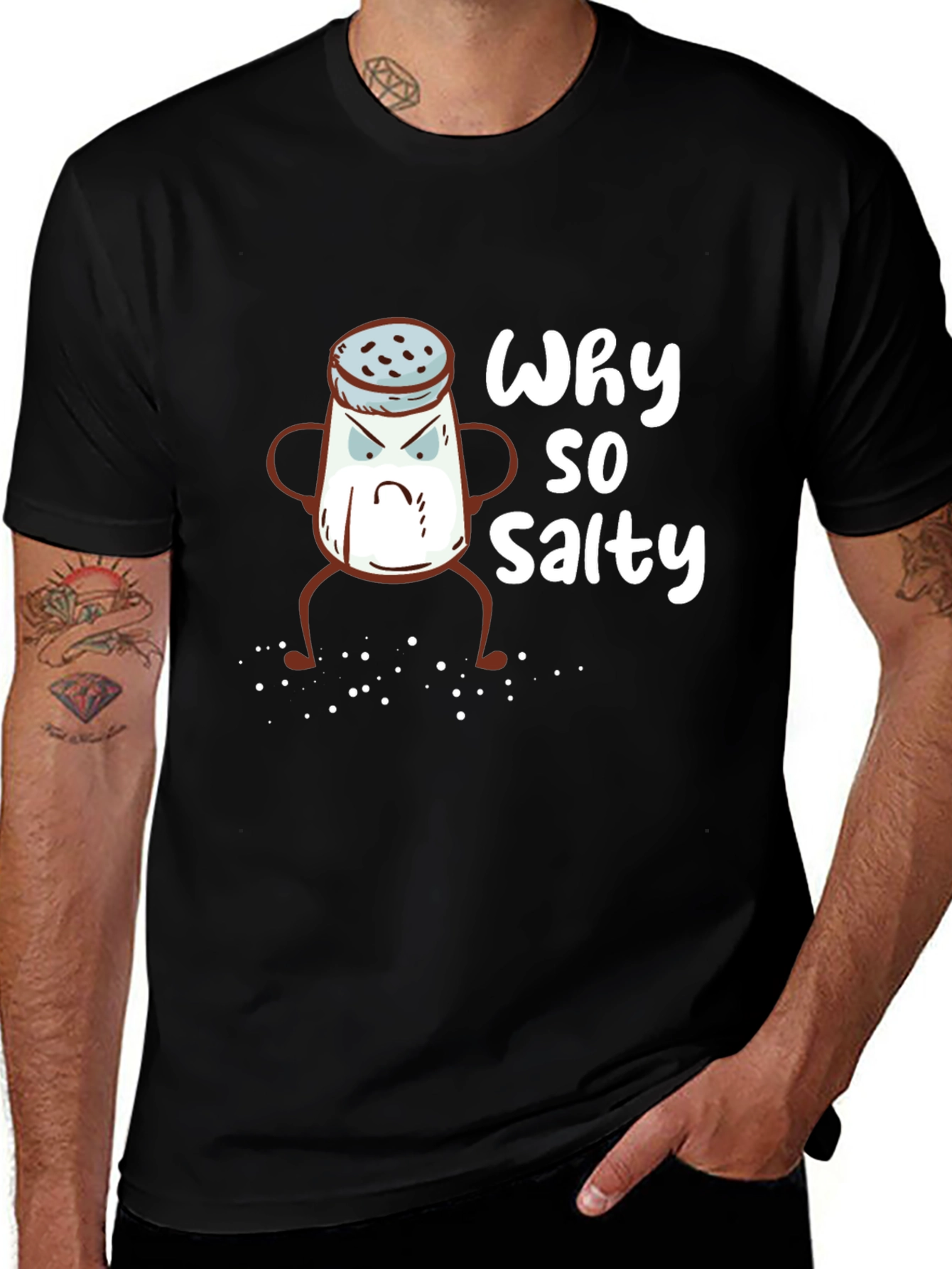 Why So Salty T-Shirt - Funny Graphic Tee