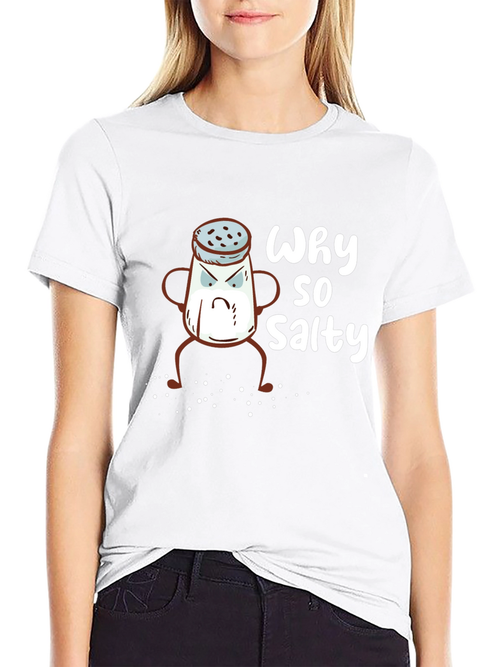 Why So Salty T-Shirt - Funny Graphic Tee