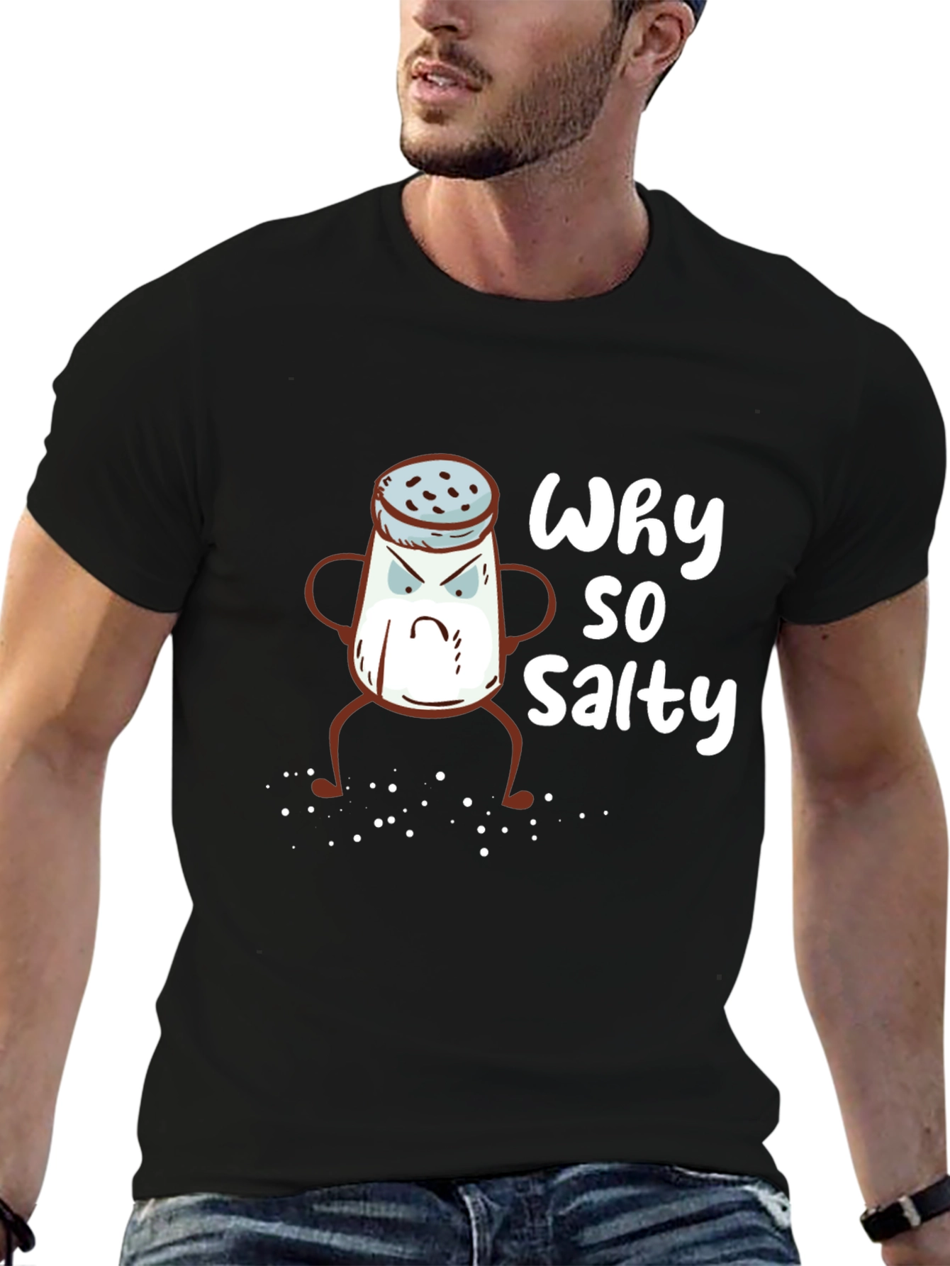 Why So Salty T-Shirt - Funny Graphic Tee