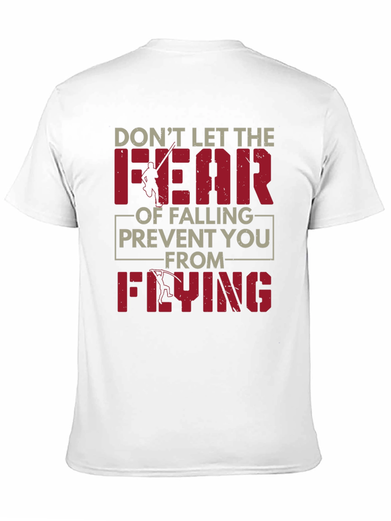 Fear of Falling Flying Black Graphic Tee