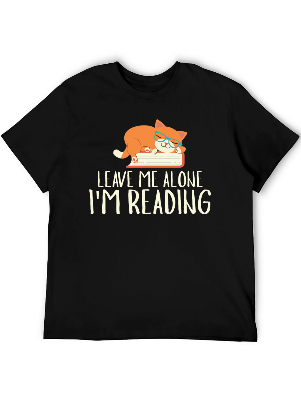 Leave Me Alone Im Reading Cat T-Shirt