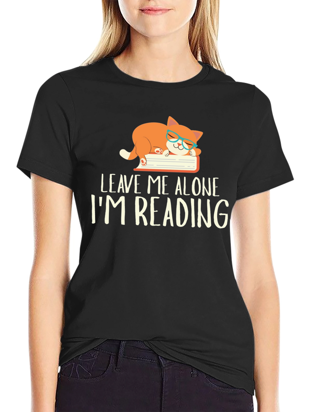 Leave Me Alone Im Reading Cat T-Shirt