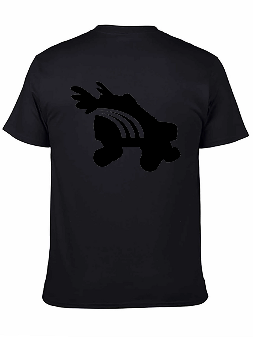 Roller Skate Graphic Tee - Black T-Shirt